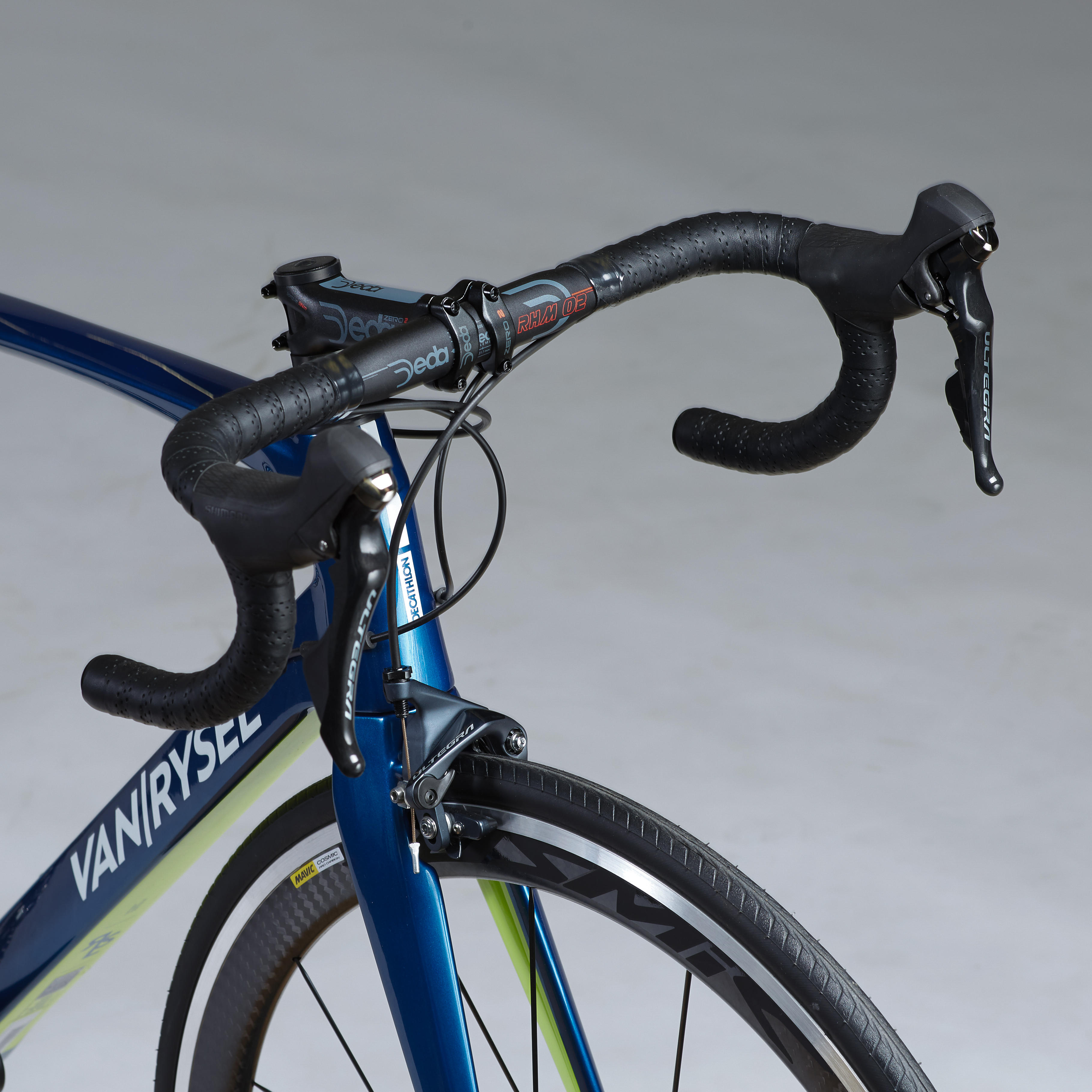 Ultra CF Ultegra Carbon Road Bike Blue Decathlon