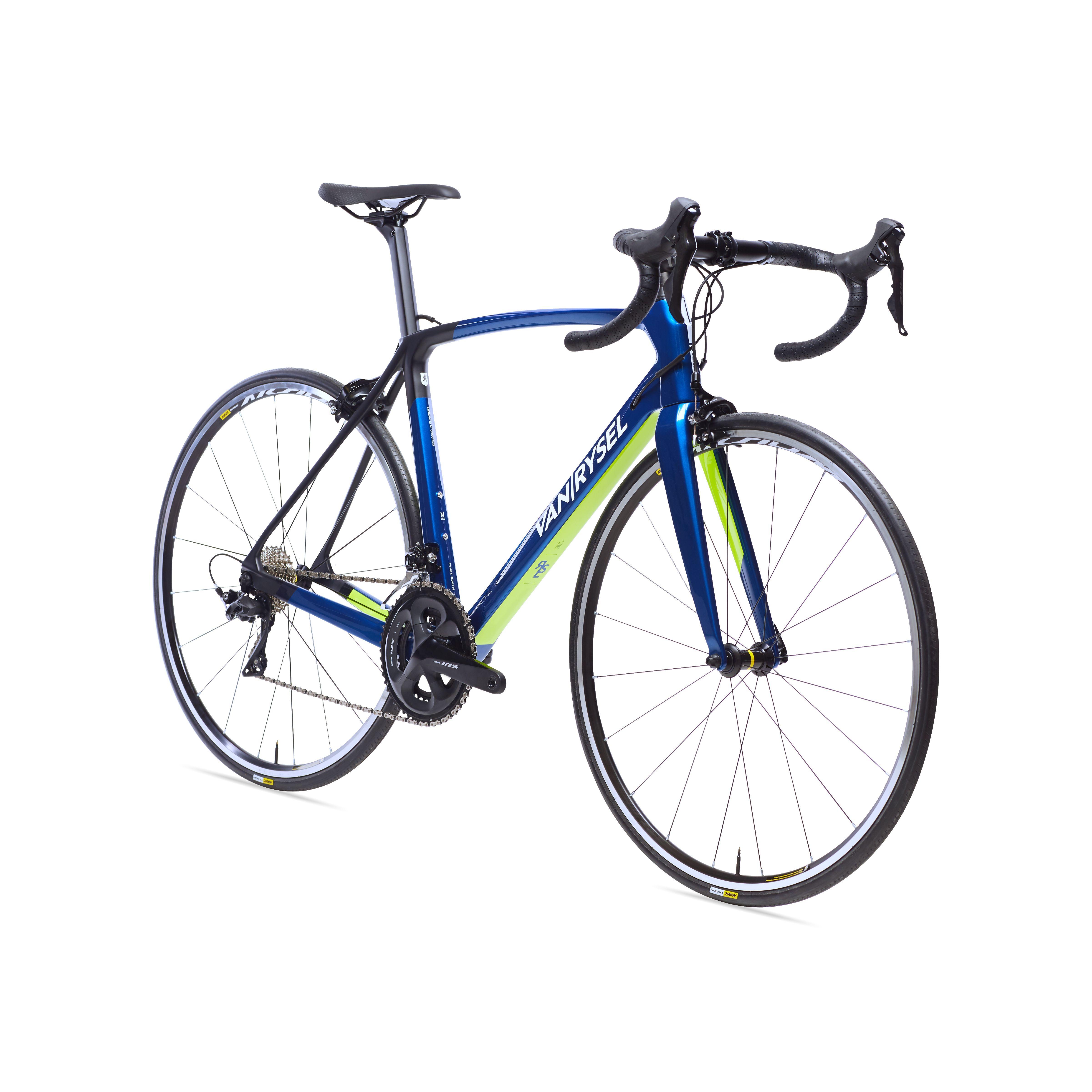 Ultra CF 105 Road Bike Blue Decathlon