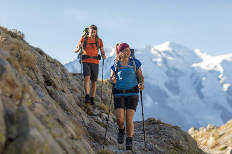 Прочные шорты для треккинга в горах мужские TREK 500