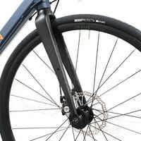 Road Bike Triban RC 120 Disc Brake - Blue