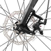 Road Bike Triban RC 120 Disc Brake - Blue
