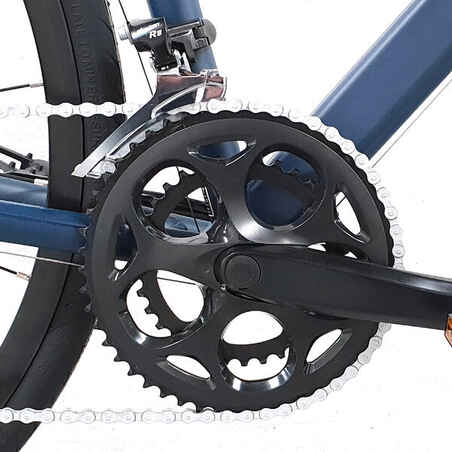 Road Bike Triban RC 120 Disc Brake - Blue