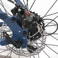 Road Bike Triban RC 120 Disc Brake - Blue