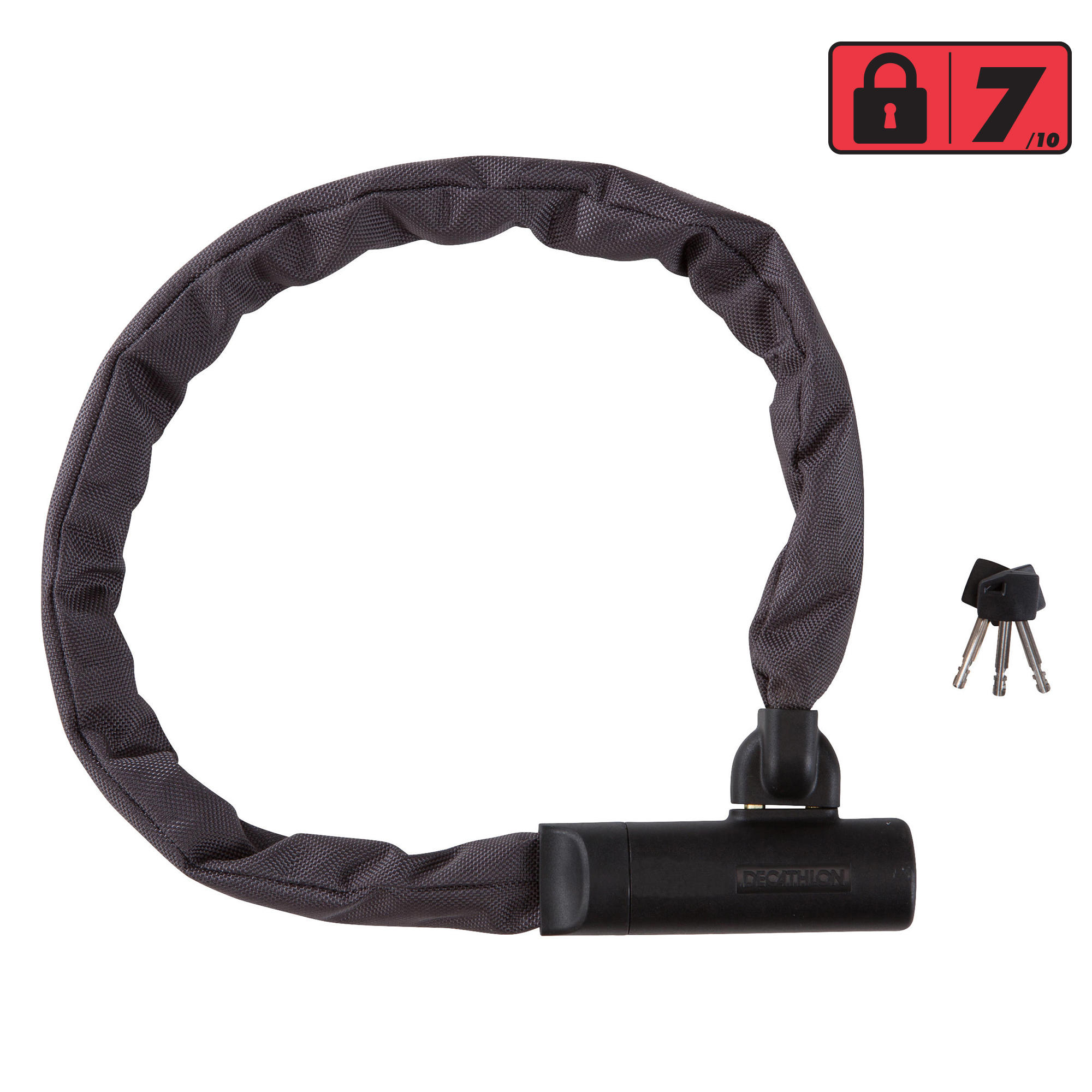 Bike Chain Lock 900 L ELOPS Decathlon
