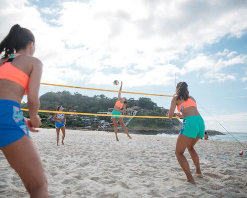 Quais são as regras do voleibol de praia?