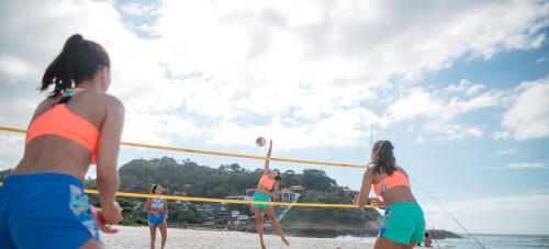 Quais são as regras do voleibol de praia?