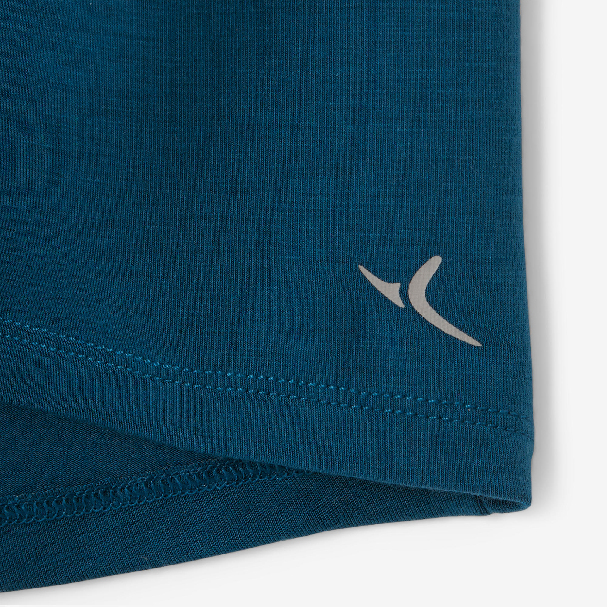 T-shirt manches courtes gym bébé 500 DRY bleu - DOMYOS