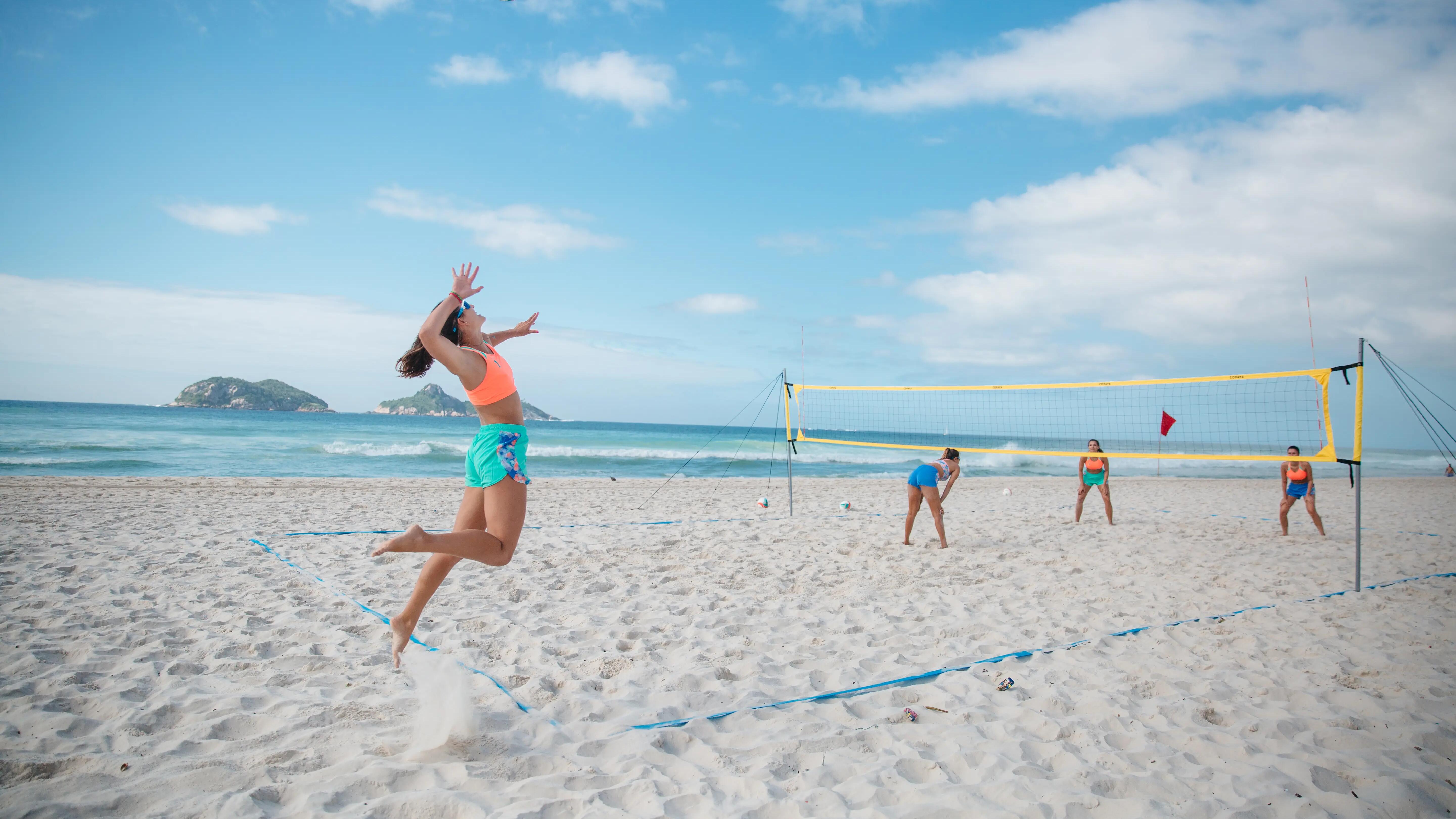 Beach volleyball footwear 2025