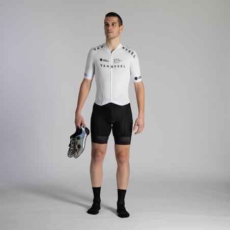 Road Cycling Aerosuit Racer Team - White - Décathlon