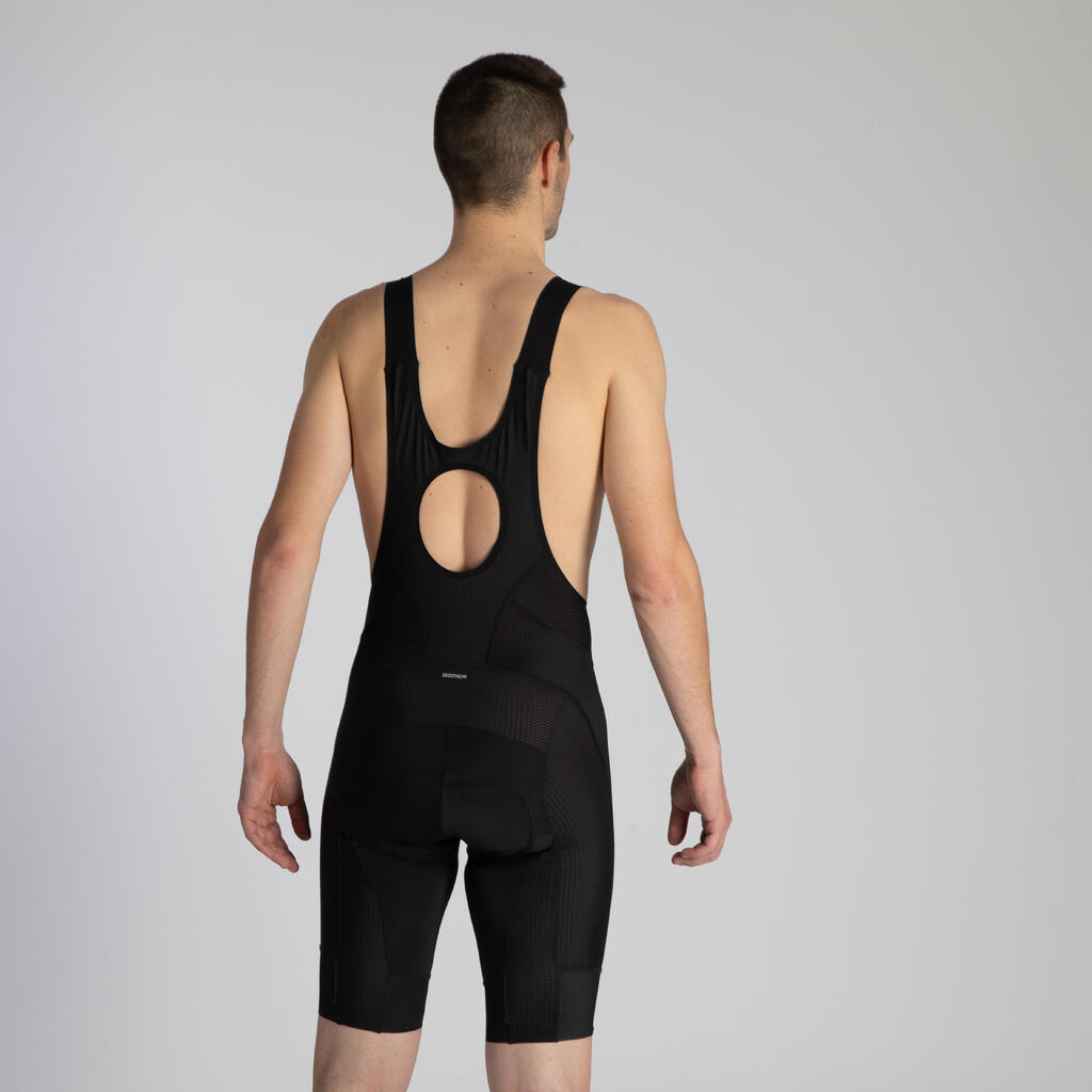 RR 900 Ultralight Padded Road Cycling Bib Shorts - Black