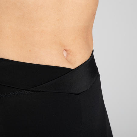 Celana Pendek Sepeda Tanpa Bib Wanita 900 Hitam Decathlon