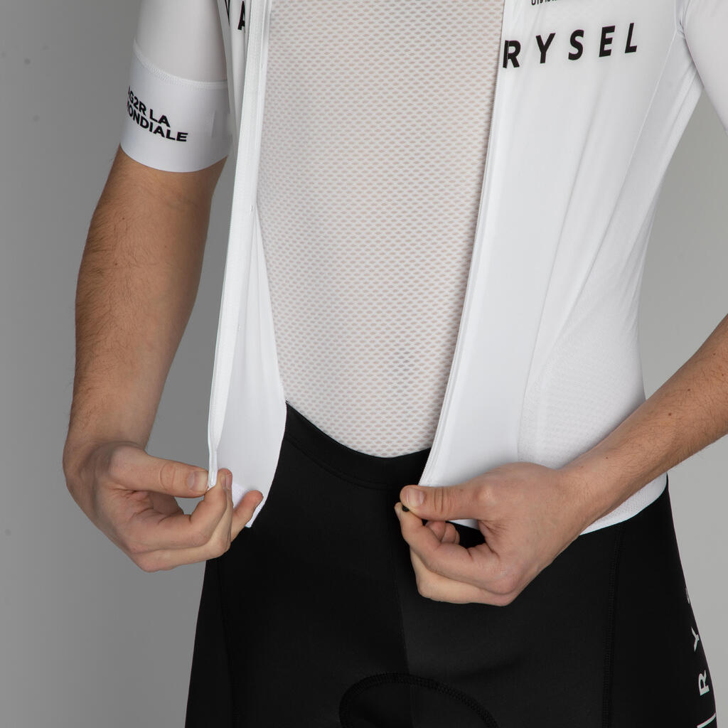 Road Cycling Aerosuit Racer Team - White