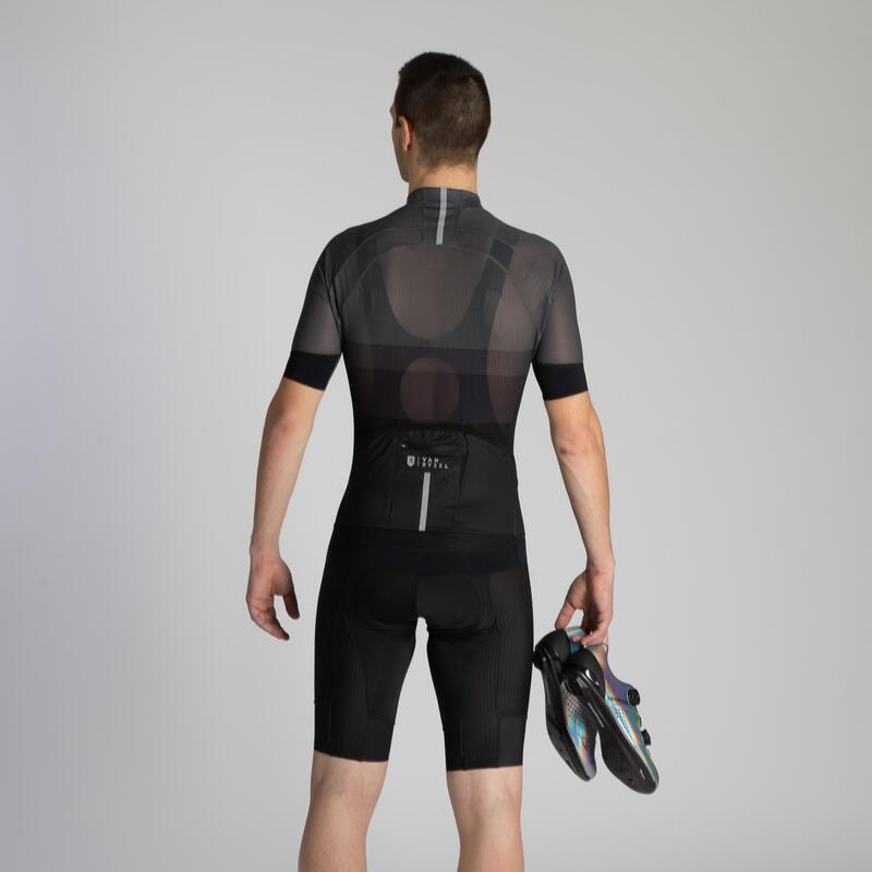 Pánský ultra lehký cyklistický dres CycloSport šedý