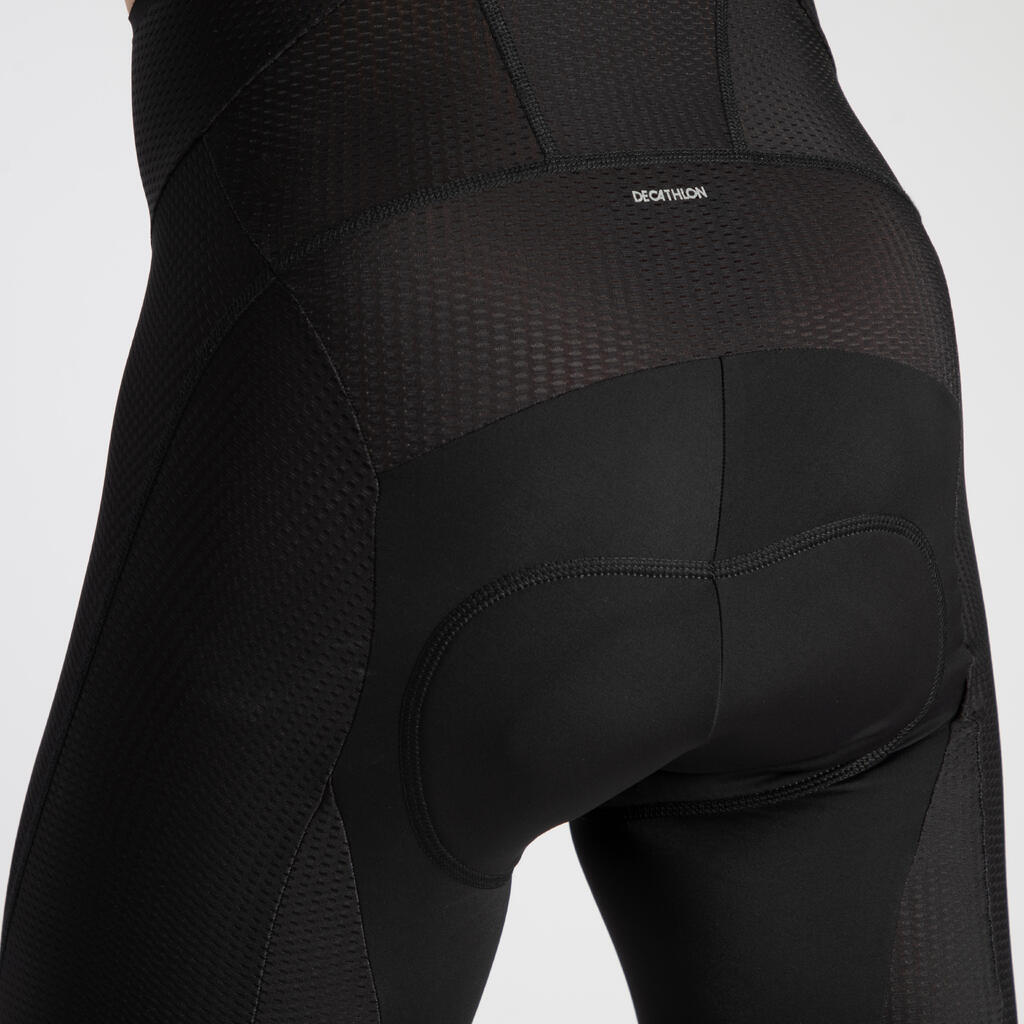 RR 900 Ultralight Padded Road Cycling Bib Shorts - Black