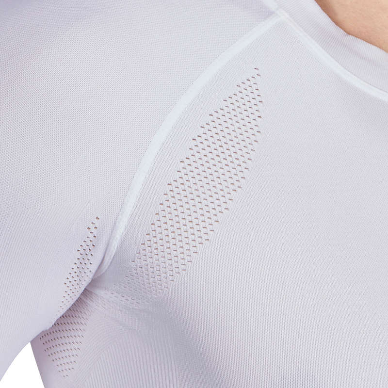 MEN WARM WEATHER ROAD BASELAYER Cycling - RR 900 Mid Season Short Sleeve Cycling Base Layer - White VAN RYSEL - Cycling