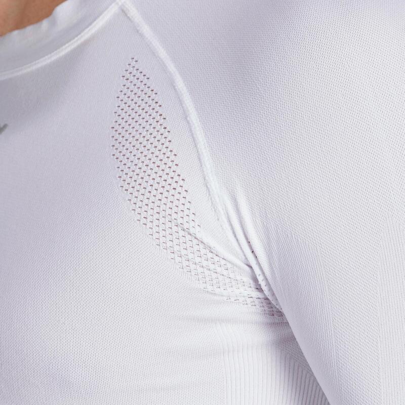  Extreme Fit Camiseta interior de compresión y soporte corporal  para hombre (S, blanco) : Deportes y Actividades al Aire Libre