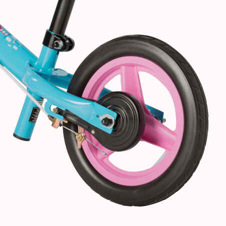 Run Ride Kids' 10-Inch Balance Bike - Biru/Pink