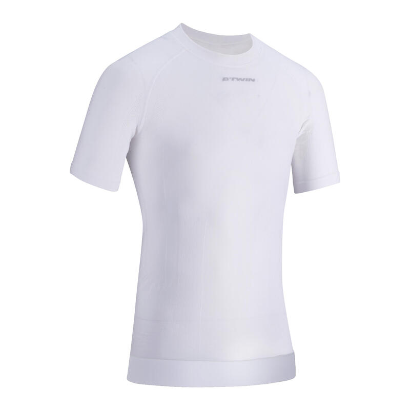 Camiseta interior térmica de ciclismo manga corta hombre Van Rysel tiempo fresco