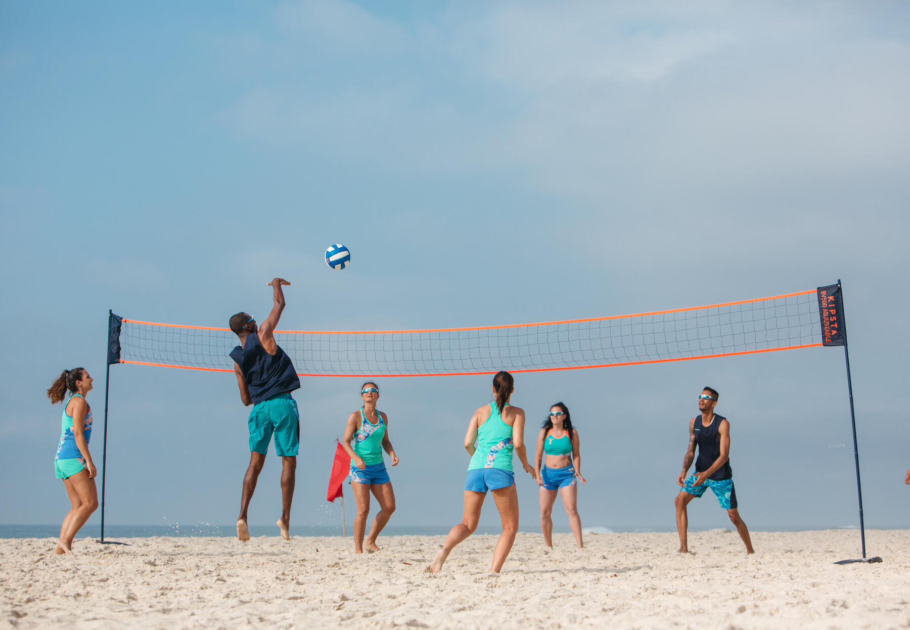 differences from indoor volleyball
