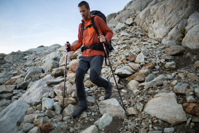Pantalon randonnée montagne RANDO900 homme gris foncé Pantalon randonnée montagne RANDO900 homme gris foncé