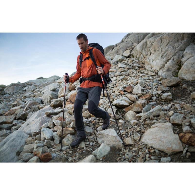 Pantalon déperlant et coupe vent de trek montagne - MT900 homme