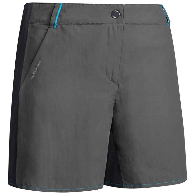 Wandershorts Bergwandern MH100 Damen grau Wandershorts Bergwandern MH100 Damen grau