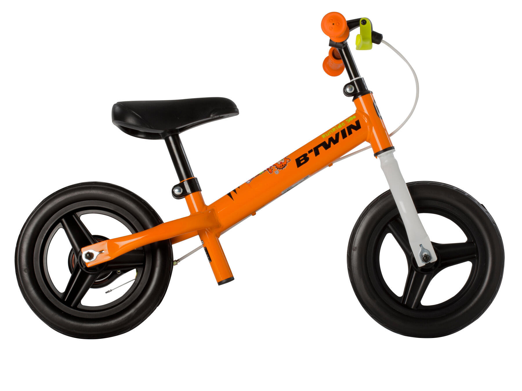 KIDS BIKE B TWIN Kids RunRide 500 orange