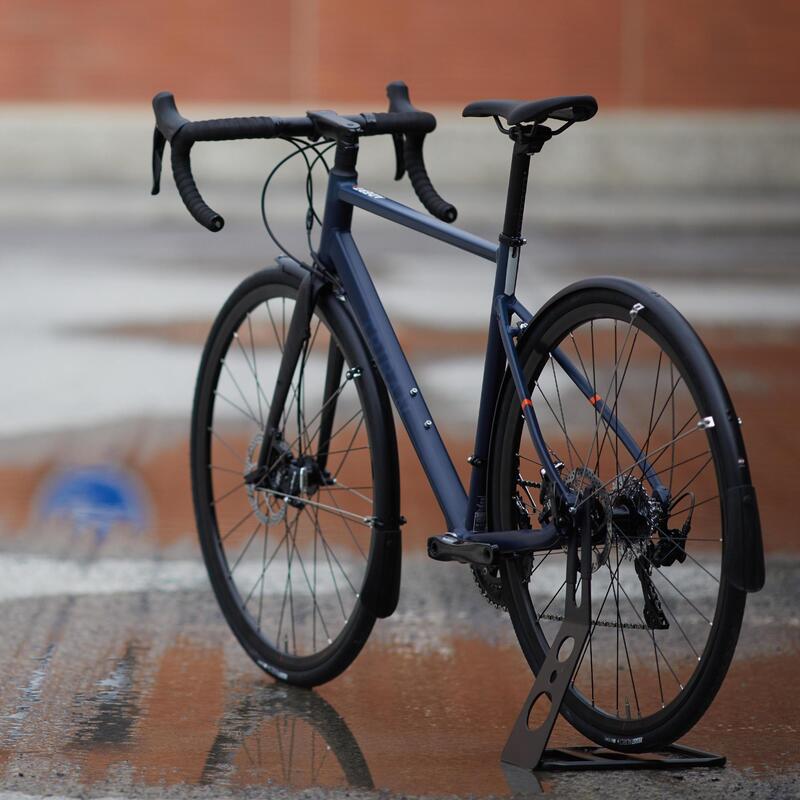 Bicicleta de carretera aluminio Shimano 105 11V Triban RC 520 azul