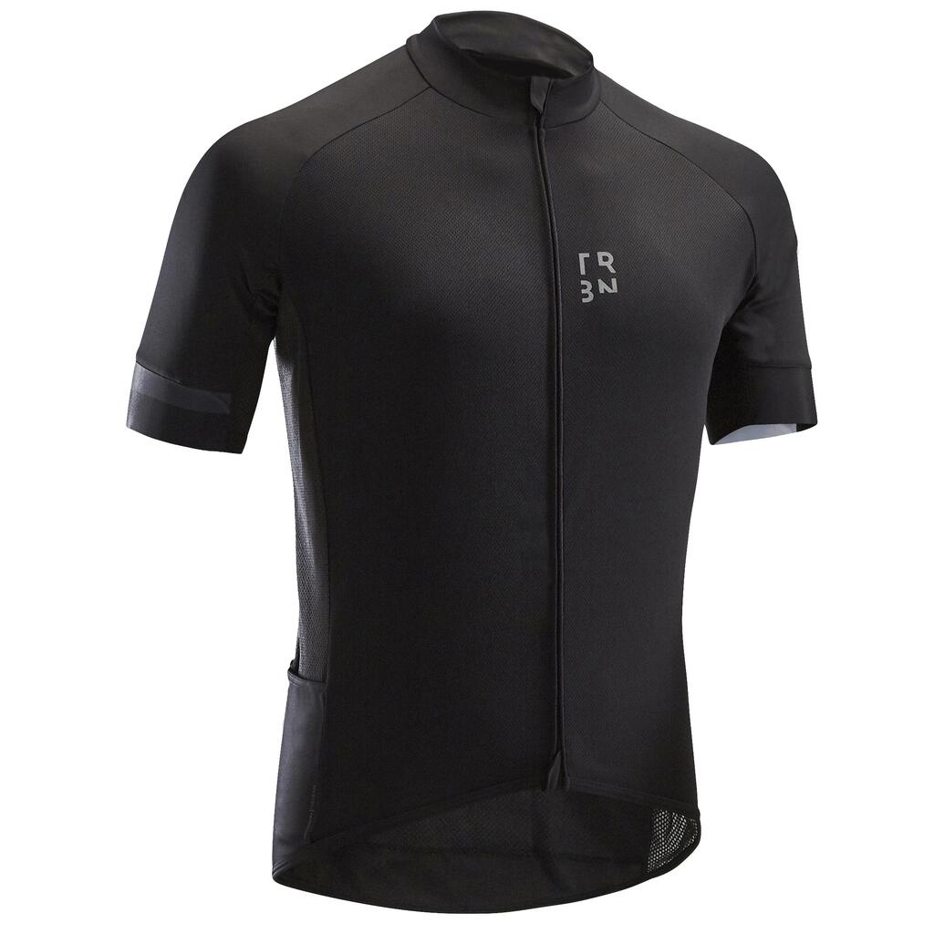 RC500 X Road Cycling Short-Sleeved Warm Weather Jersey - Blue