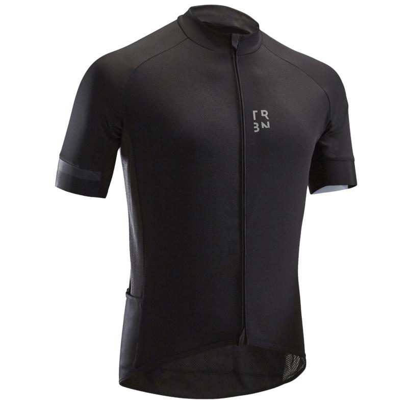 RC500 Road Cycling Short-Sleeved Warm Weather Jersey - Black RC500 Road Cycling Short-Sleeved Warm Weather Jersey - Black