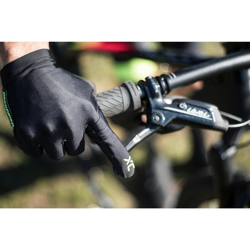 Cyklistické rukavice XC light černé 