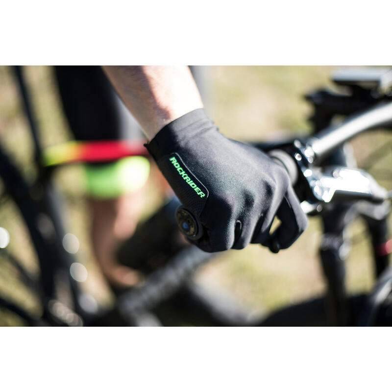 Cyklistické rukavice XC light černé 