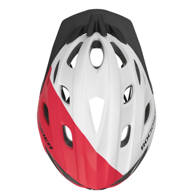 MTB helm kind 500 wit/rood