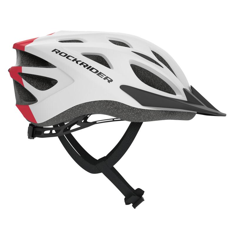 Casco MTB niños Rockrider 500 rojo