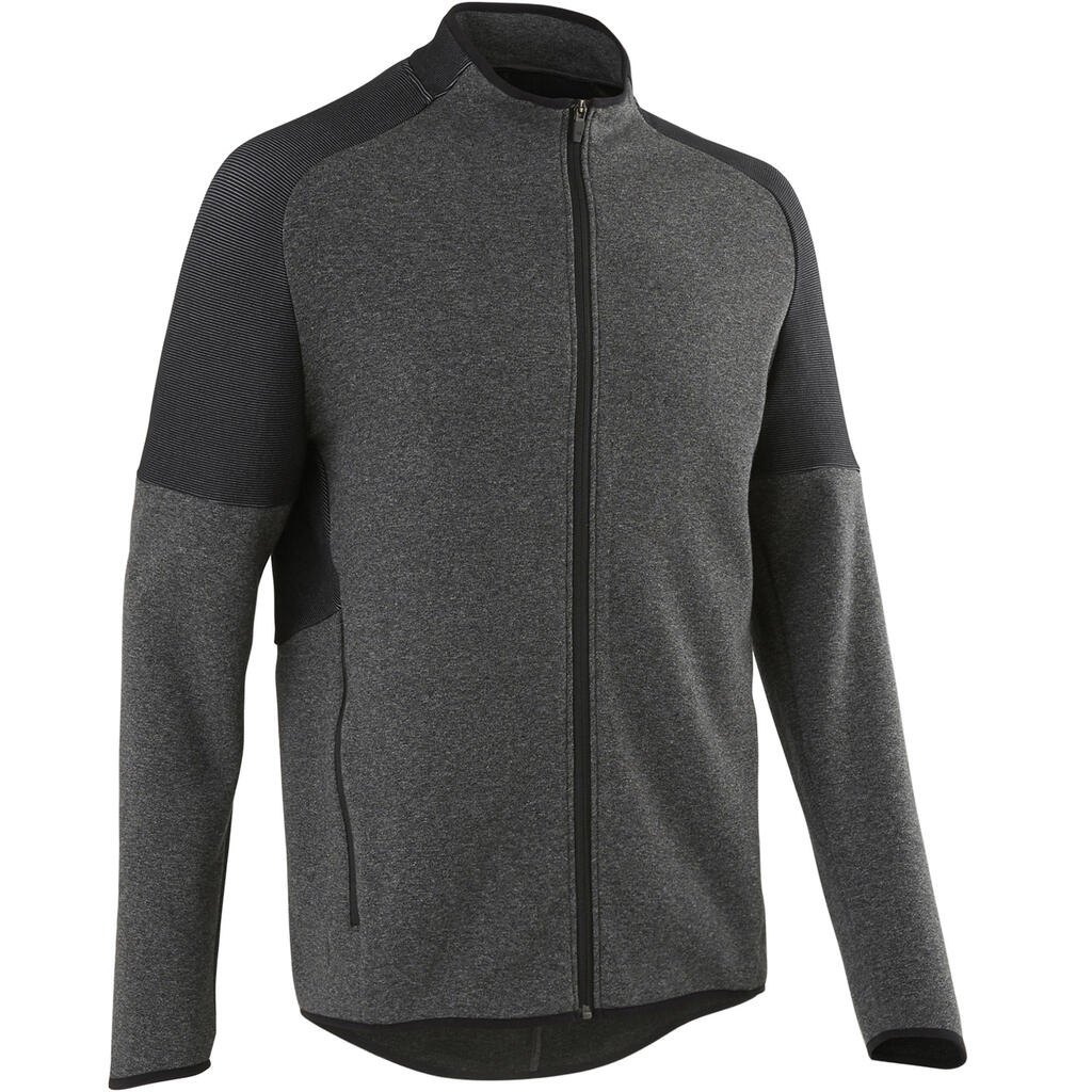 Veste zippée homme Free Move grise foncé