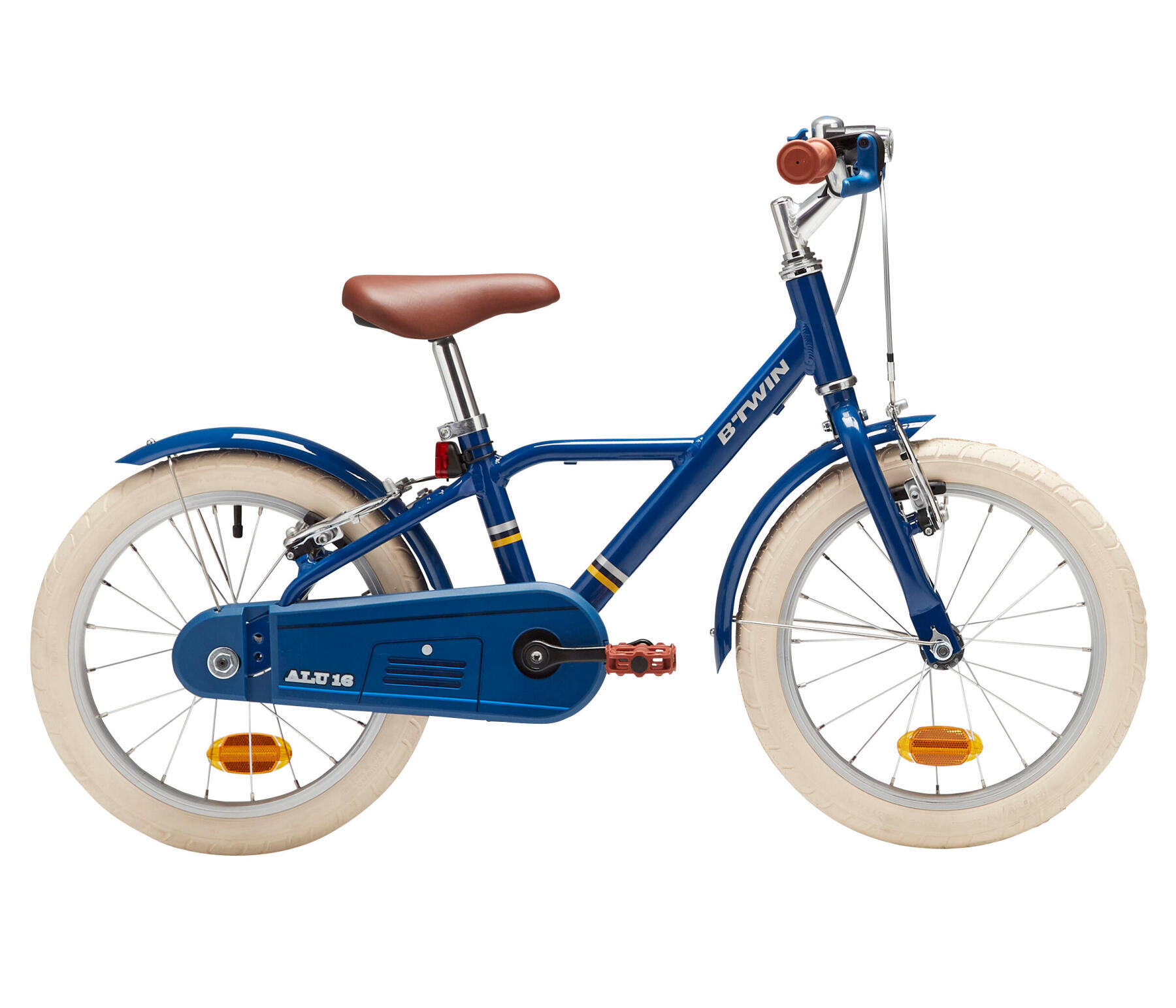 ballet Vrijstelling jongen KINDERFIETS - BTWIN Kids - 16 inch 900 City blauw