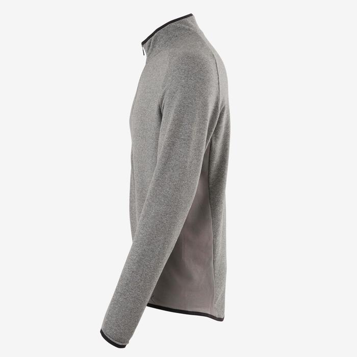 Sudadera Chándal Cremallera Gimnasia Pilates Domyos 500 Hombre Gris Domyos Decathlon