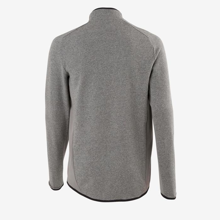 Sudadera De Chándal Con Cremallera Gym Pilates Domyos 900 Mujer Gris Domyos Decathlon