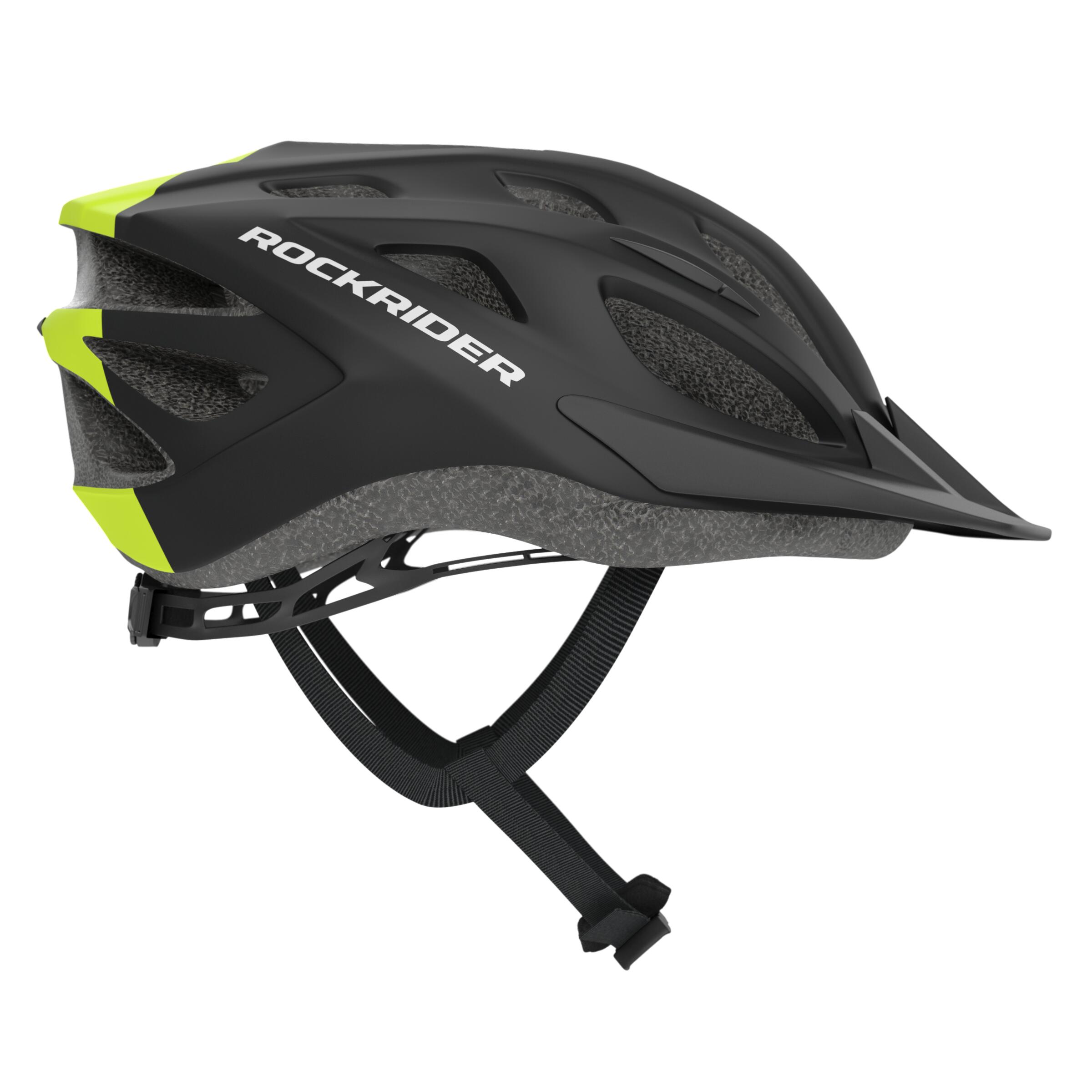 rockrider mountain bike helmet 500