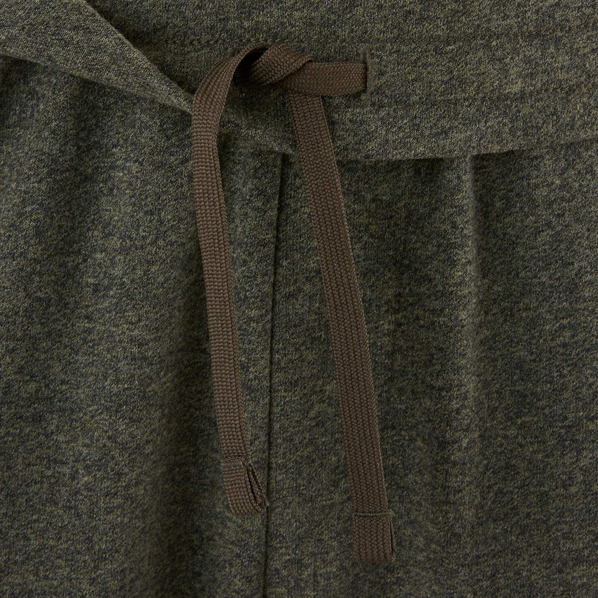 Men's Slim-Fit Jogging Bottoms 500 - Khaki 5/7