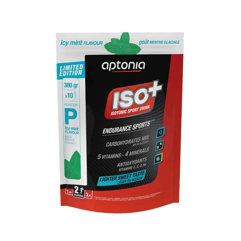 HIDRATAÇÃO& PRÉ ESFORÇO Triatlo - Bebida Pó ISO+ Hortelã 380 g APTONIA - Alimentação e Hidratação