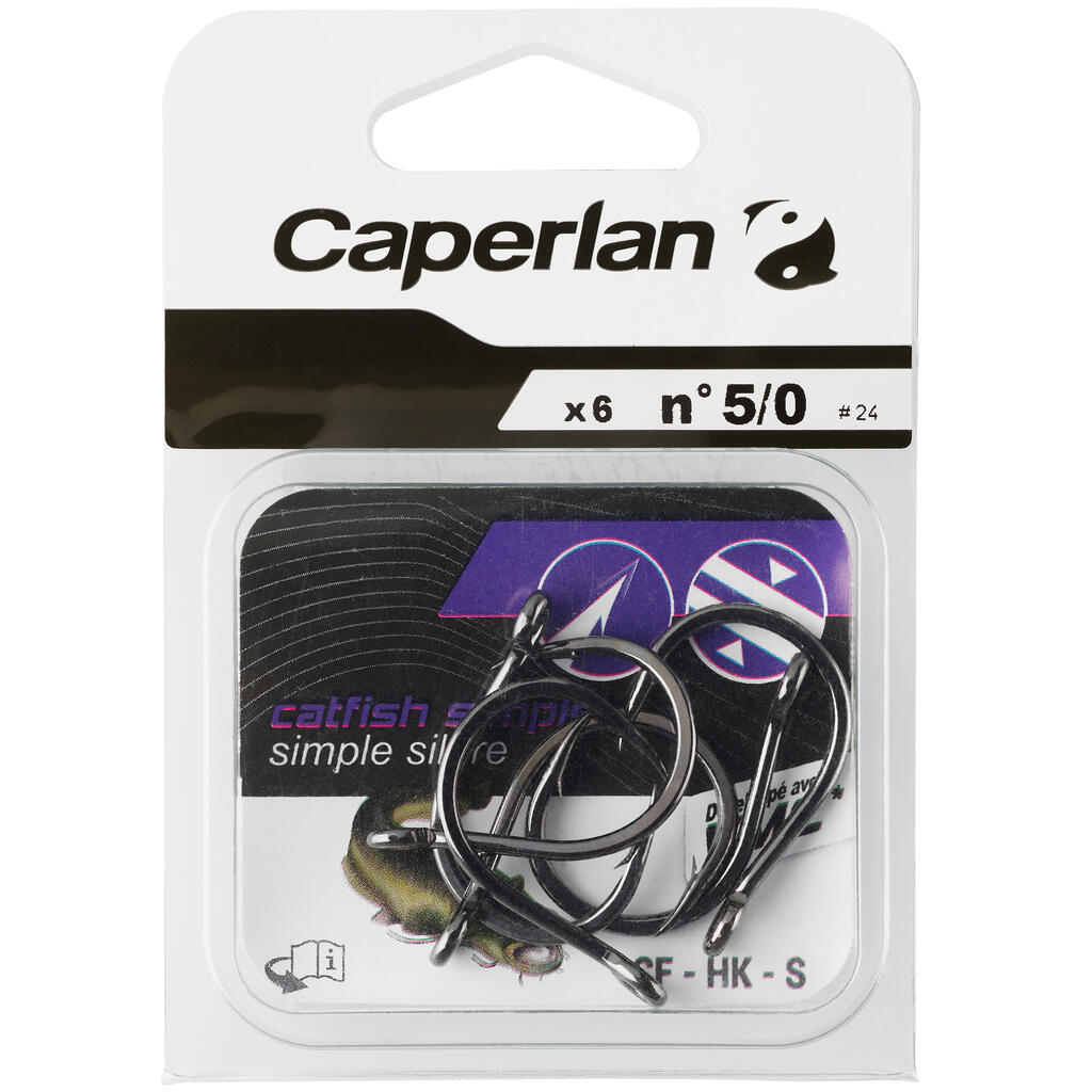 CF HK S 5/0 SINGLE CATFISH FISHING HOOK