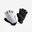 Guantes ciclismo carretera cortos verano Triban Roadr 500 blanco