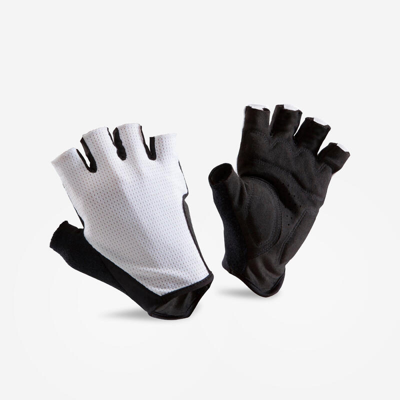 Gants Vélo Route 500 jaune fluo