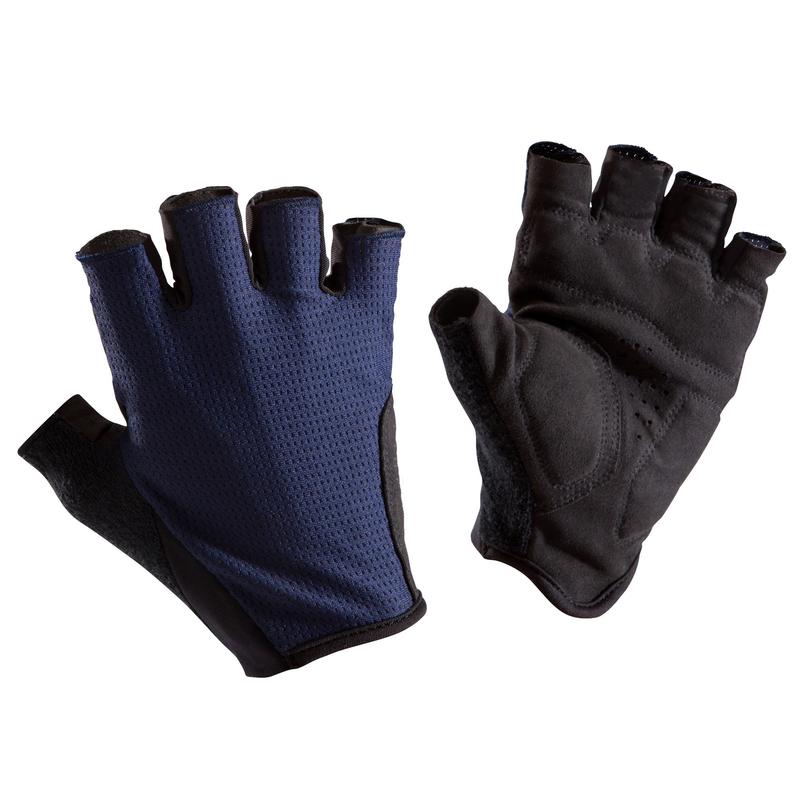 Gants Vélo Route 500 bleu marine