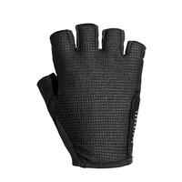 Guantes ciclismo carretera cortos verano Triban Roadr 500 negro