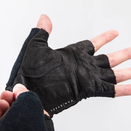 Road Cycling Gloves 500 - Black