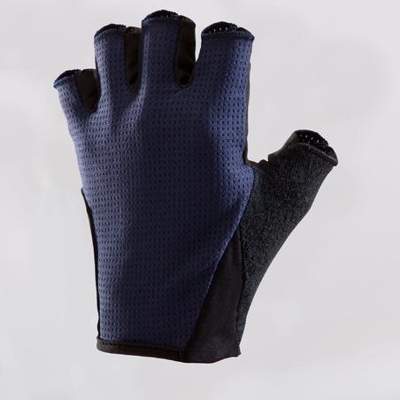 Gants Vélo Route 500 bleu marine