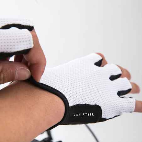 Road Cycling Gloves 500 - White