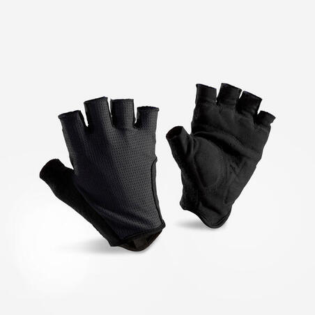 Crne rukavice za biciklizam 500